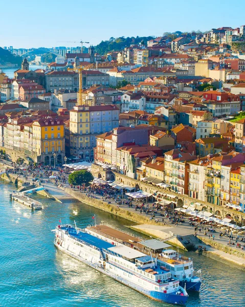 Porto eski şehrin manzarası — Stok fotoğraf