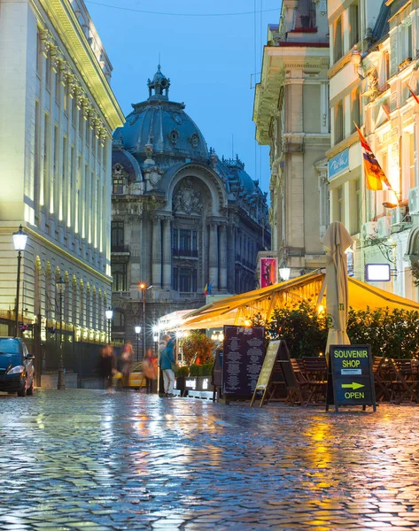 Parte del casco antiguo de Bucarest — Foto de Stock