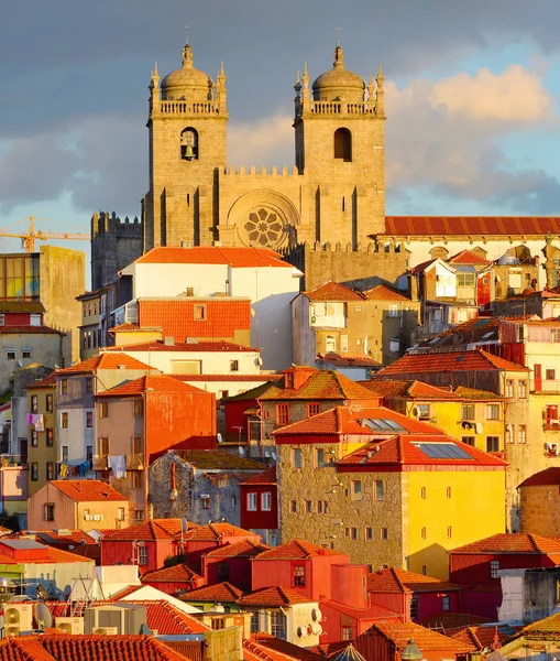 Porto vista da cidade velha, Portugal — Fotografia de Stock