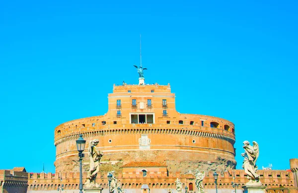 Zamek St. Angel. Rzym, Włochy — Zdjęcie stockowe