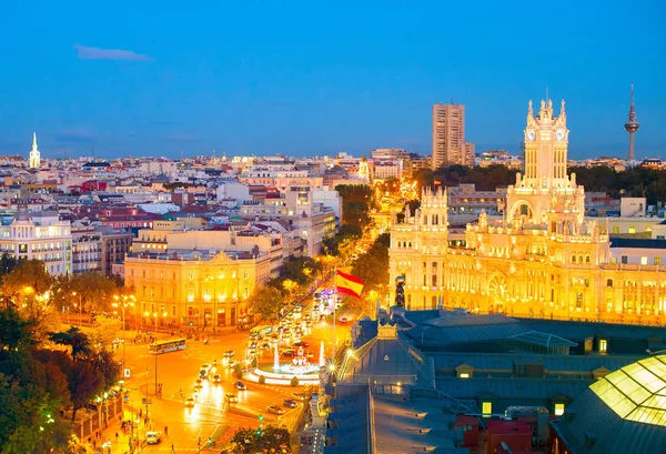 Paesaggio urbano di Madrid, Spagna — Foto Stock