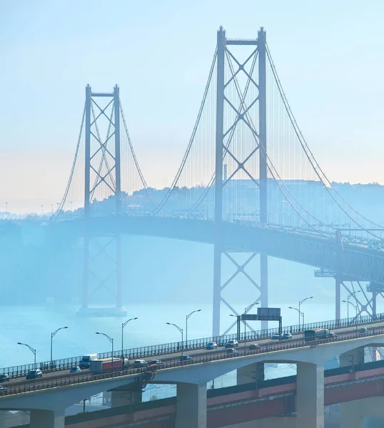 Ponte Lisboa 25 de Abril, Portugal — Fotografia de Stock