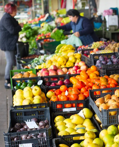 Fruits and vegetables stall. Portugal — Stock Photo, Image