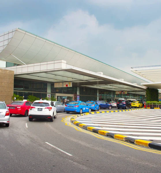 Changi Airport terminal, Singapore — Stock Photo, Image