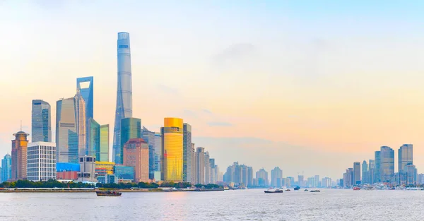 Shanghai panorama urbano, Cina — Foto Stock