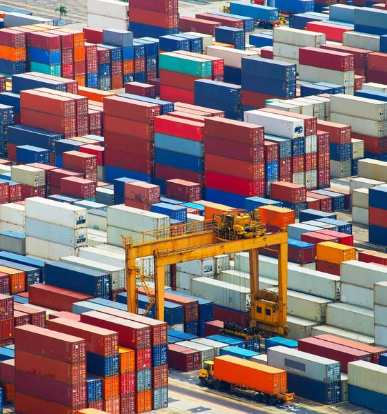 Singapore commercial port — Stock Photo, Image