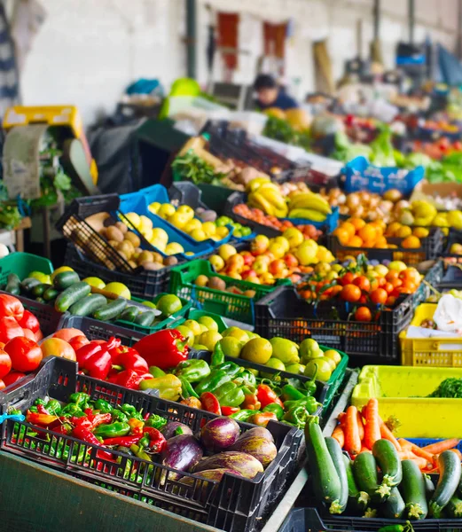Mercado de agricultores. Oporto, Portugal — Foto de Stock