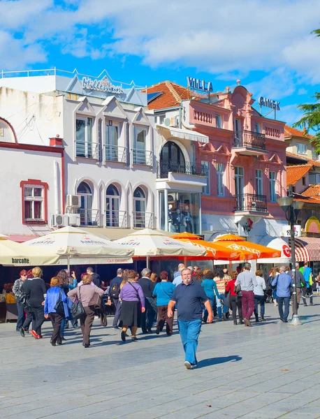 Ohrid, 마케도니아의 거리 생활 — 스톡 사진