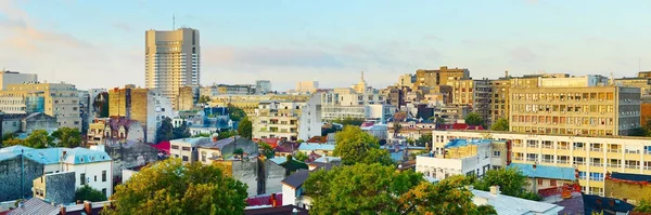 Bucarest panorama, Rumania — Foto de Stock