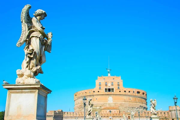 St Angel castle. Rom, Italien — Stockfoto