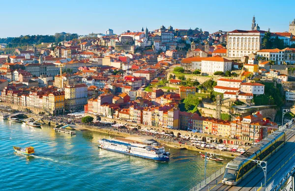 Обзор Порту, Португалия — стоковое фото