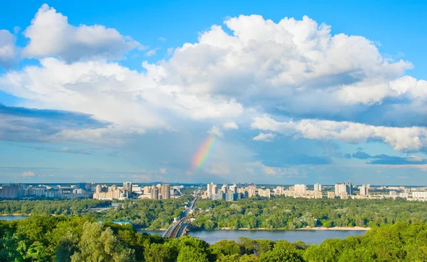 Panorama per Kiev, Ucraina — Foto Stock