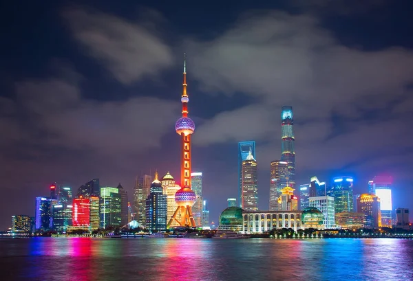 Shanghai Skyline, China — Stockfoto