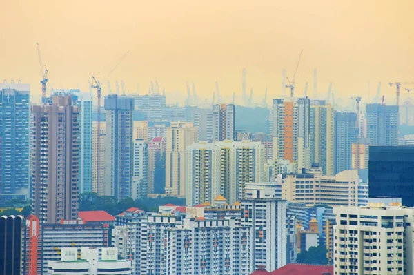 Moderner bezirk singapore — Stockfoto