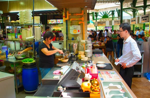 Food Court singapore — Stockfoto
