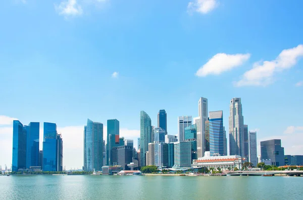 Singapore Downtown skyline — Stock Photo, Image