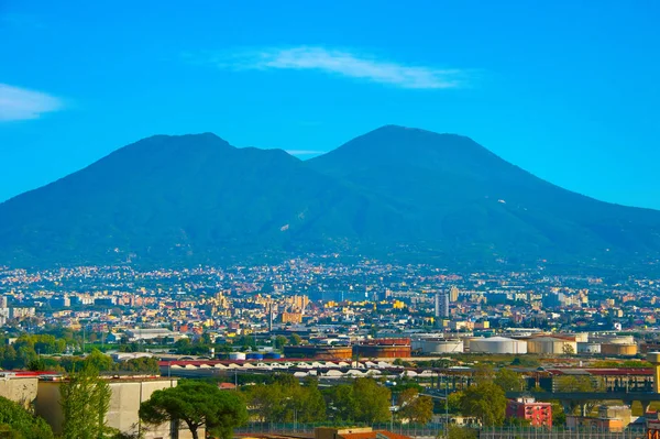 Primer plano de la montaña Vesubio. Italia —  Fotos de Stock