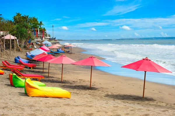 Ocean beach Bali, Indonésie — Stock fotografie