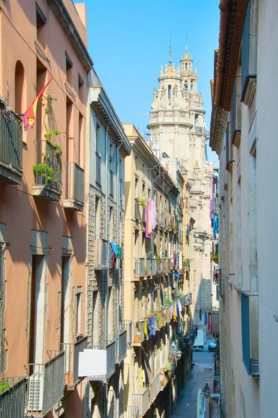 Вулиці Старого міста Барселони — стокове фото