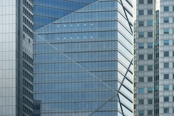 Moderní mrakodrapy v Singapuru — Stock fotografie