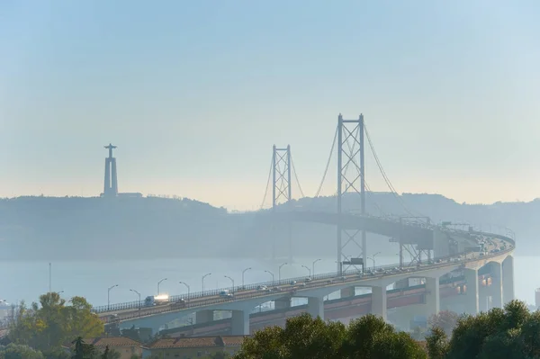 Lisbon 25 April bridge — Stock Photo, Image