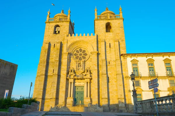 Campanarios Catedral de Oporto — Foto de Stock