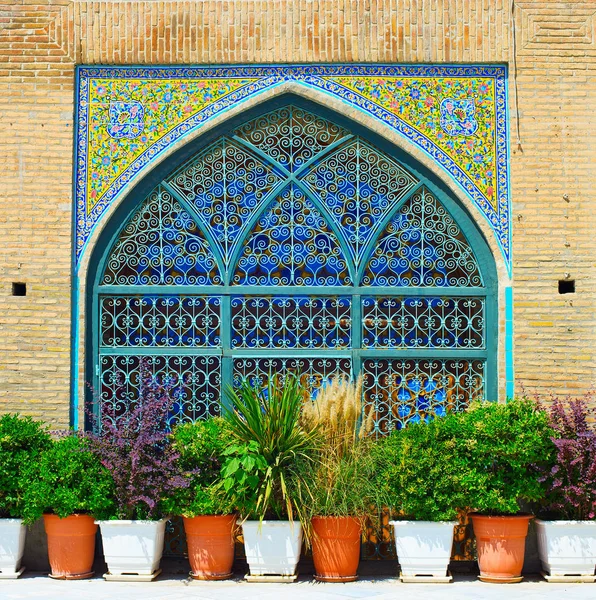 Ściany Meczecie Shah Znany Również Jako Imam Khomeini Meczet Jest — Zdjęcie stockowe