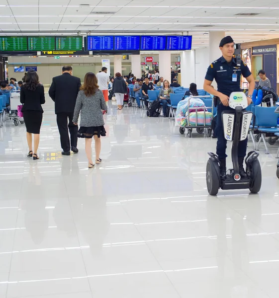 Bangkok Thailand Januari 2017 Passagiers Wachtzaal Het Don Mueang Vliegveld — Stockfoto