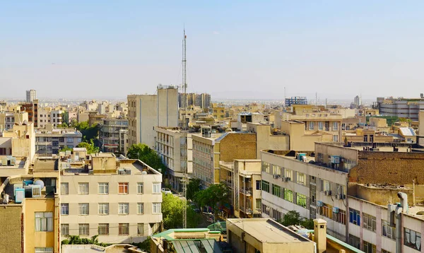 Nézd Épületek Városban Teherán Irán — Stock Fotó