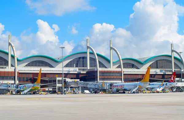 Turkije Istanbul Mei 2017 Weergave Van Sabiha Gokcen International Airport — Stockfoto