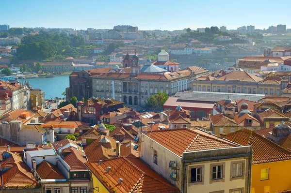 Architektura Ribeira Staré Město Porto Portugalsko — Stock fotografie