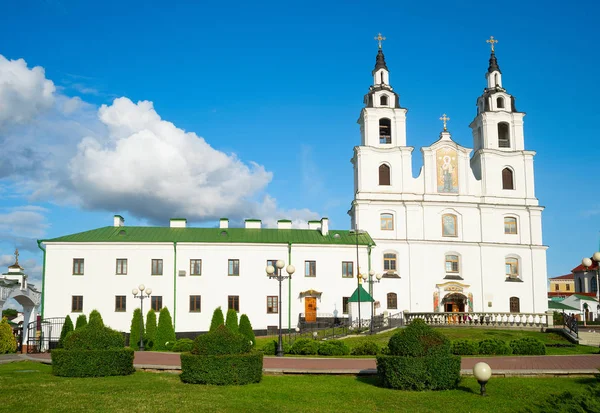 Holy Spirit Cathedral, Minsk oldtown — Stock Photo, Image