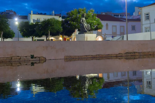 Skyline Lagos Avec Monument Henri Navigateur Infante Henrique Portugal — Photo