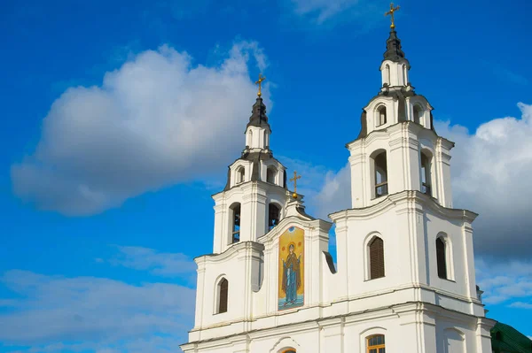 Holy Spirit Cathedral Old Town Minsk Belarus — Stock Photo, Image