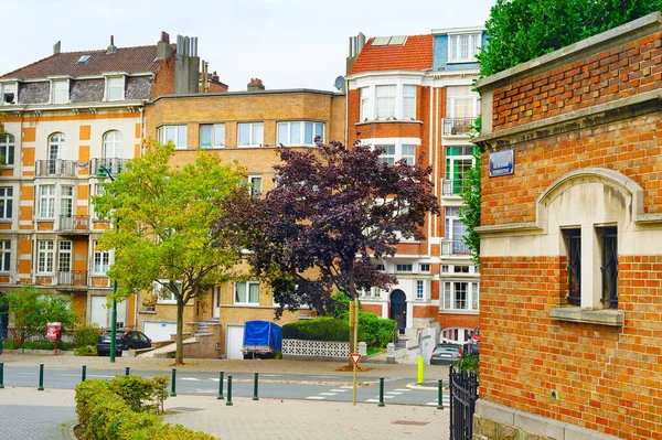 Stadsgezicht Met Uitzicht Oude Stad Typische Architectuur Van Residentiële Wijk — Stockfoto