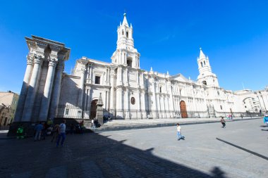 Ana kare Arequipa kilise ile 