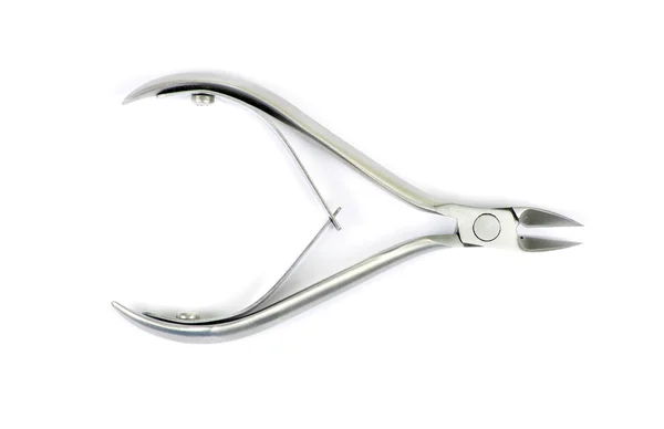 Nail tongs on background — Stock Photo, Image