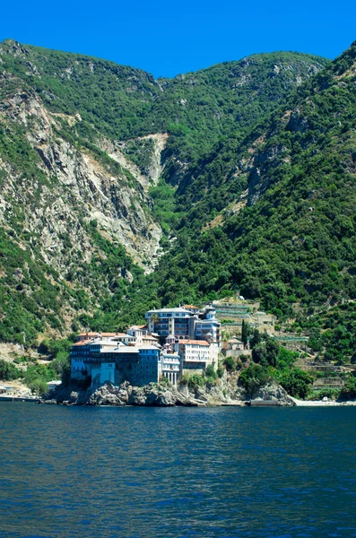 Dionissiou klášter v Chalkidiki, — Stock fotografie