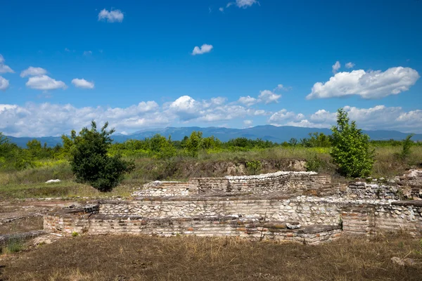 Ancient ruins in Dion — Stock Photo, Image