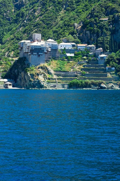 ハルキディキの Dionissiou 修道院, — ストック写真