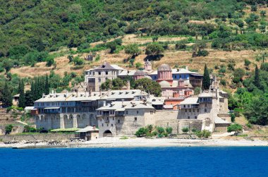 Xenofontos Manastırı Chalkidiki '
