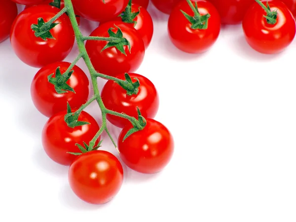 Cherry tomatoes isolated — Stock Photo, Image