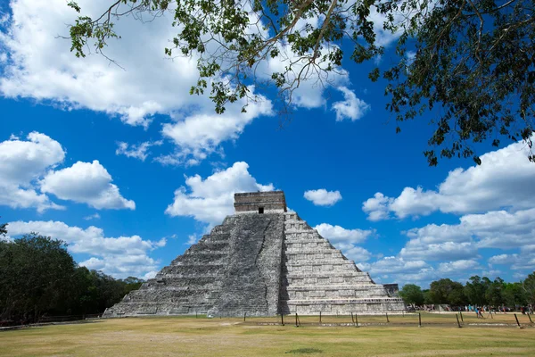Πυραμίδα της Kukulkan στο Μεξικό — Φωτογραφία Αρχείου