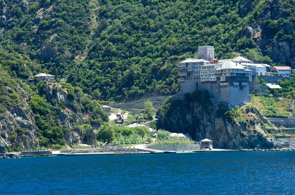 Dionissiou klášter v Chalkidiki, — Stock fotografie