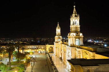 Ana kare Arequipa kilise ile 