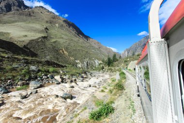 Machu Picchu Peru demiryolu