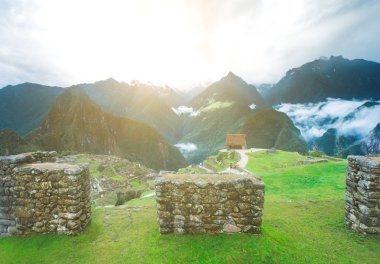 Doğal Machu Picchu manzara