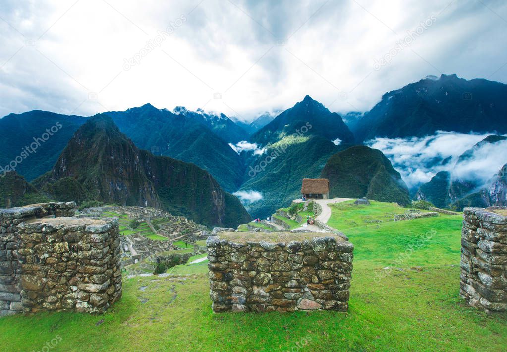 Scenic Machu Picchu landscape