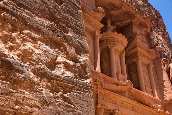 Opuszczone miasto Petra — Zdjęcie stockowe