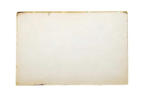 Παλιό χαρτί Σημείωση — Φωτογραφία Αρχείου